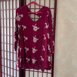 Free People flower Embroidery size M